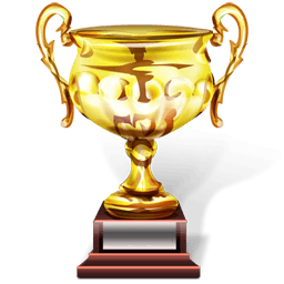Awarded for finishing 1st overall in a fantasy game.