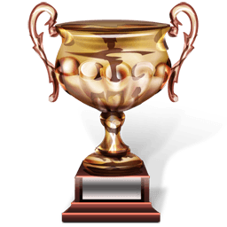 Awarded for finishing 3rd overall in a fantasy game.