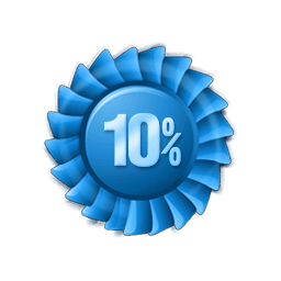 Awarded for placing in the top 10% in a fantasy game.